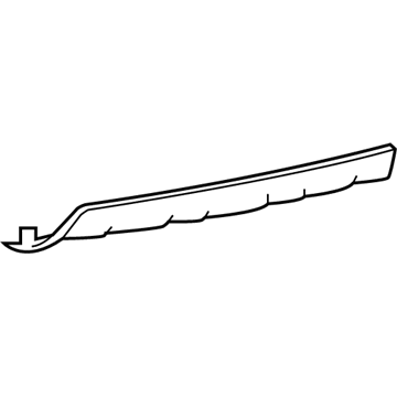 Infiniti 85066-5DJ0A Protector-Rear Bumper,RH