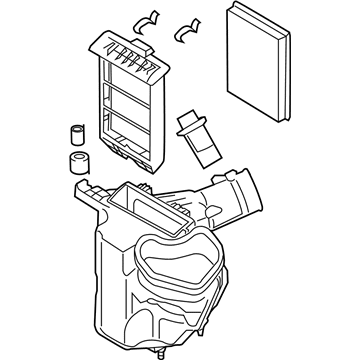 Infiniti FX37 Air Filter Box - 16500-1CA0C