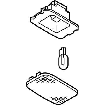 Infiniti 26400-4P100 Lamp Assembly-Foot Well