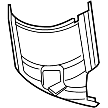 Infiniti 20851-JN00A SHROUD-Catalyst Converter,Lower