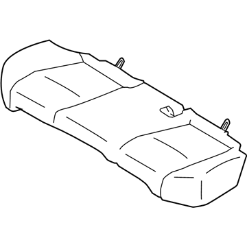 Infiniti 88320-4AM2D Trim Cushion Rear