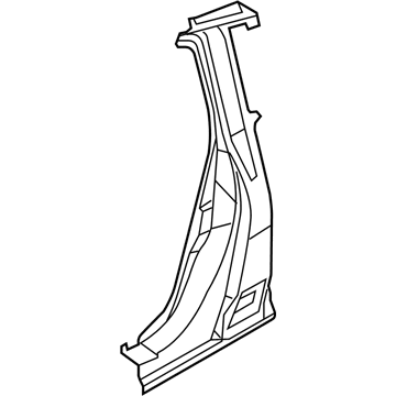 Infiniti 76515-AM800 Reinforce-Lock Pillar,Outer LH