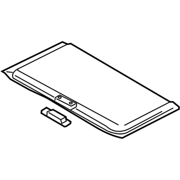 Infiniti 91250-AM810 Shade Assy-Sunroof