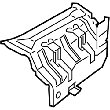 Infiniti 74531-1MA0A Floor-Rear,Rear Side LH