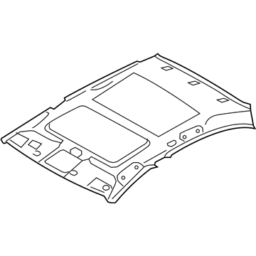 Infiniti 73910-1VW1B Headlining Assy