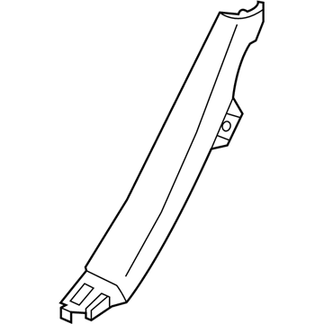 Infiniti 76917-1MA0C Garnish-Rear Wheel House,RH