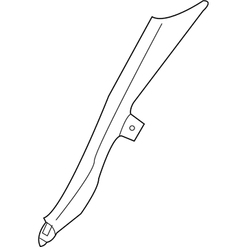 Infiniti 76917-4GA0A Garnish-Rear Wheel House,RH