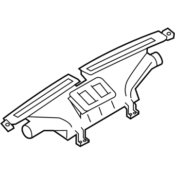 Infiniti 27800-1ME0A Nozzle-DEFROSTER