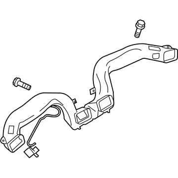 Infiniti 27860-6AK0A Duct-VENTILATOR Center