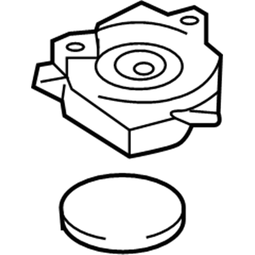 Infiniti 87334-1CA0B Blower Unit Assembly