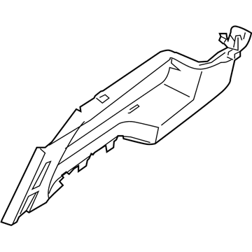 Infiniti 84940-7S103 Finisher-Luggage Side,Upper RH