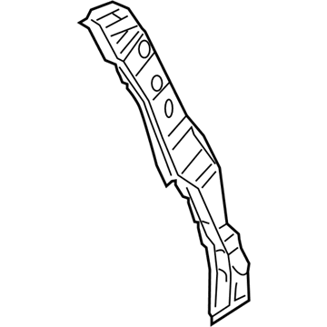 Infiniti 77644-1LA0A Reinforce-BACKPILLAR,RH