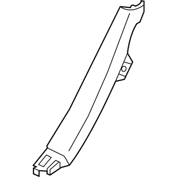 Infiniti 76918-1MA0C Garnish-Rear Wheel House,LH