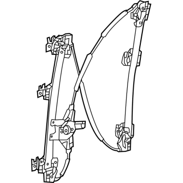 2023 Infiniti QX60 Window Regulator - 80720-6TA0A