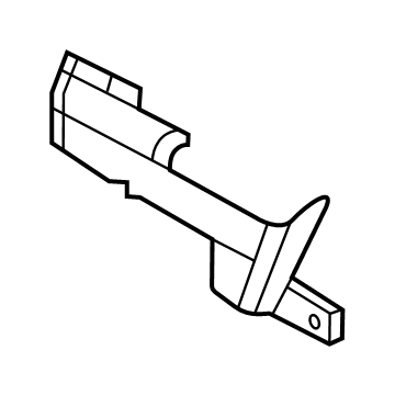 Infiniti 27175-5NA0A Bracket-Front Heater Unit