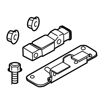 Infiniti QX60 Air Bag Sensor - 98830-3JA9A