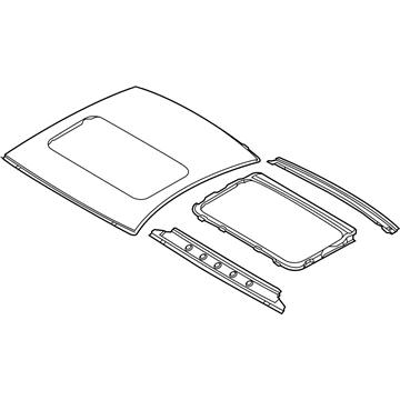 Infiniti G3100-JL0MB Panel-Roof