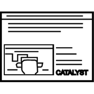 Infiniti 14805-KK01B Label-Emission Control