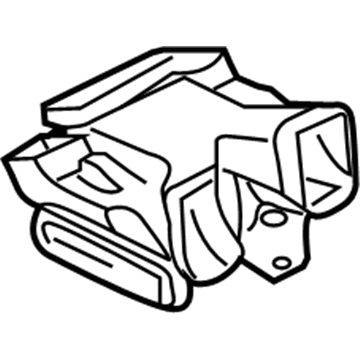 Infiniti 27930-1BA0A Duct-Heater Floor