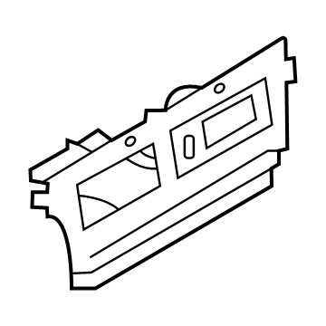 Infiniti 68246-6JS0A Lid-Cluster