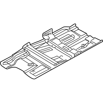 2006 Infiniti Q45 Floor Pan - 74321-AR230