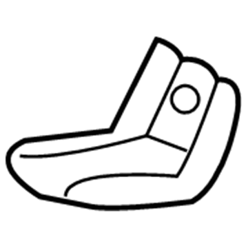 Infiniti 88342-1BA0B Brace-Rear Seat