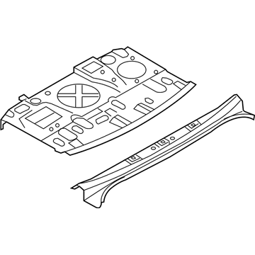 Infiniti 79400-1MA0B Parcel Shelf