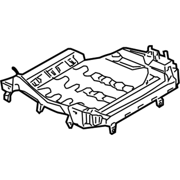 Infiniti 87301-AM300 Frame Assembly-Front Seat Cushion