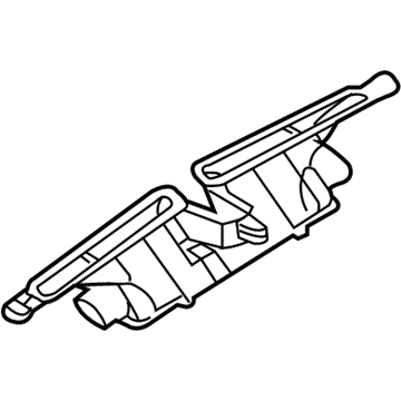 Infiniti 27800-JK600 Nozzle-Defrostor