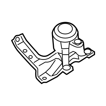 Infiniti QX60 Transmission Mount - 11210-6SA0A