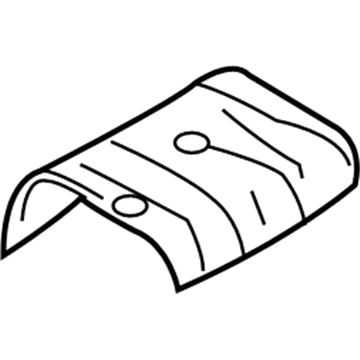 Infiniti 74763-1MA0A INSULATOR - Heat, Rear Floor