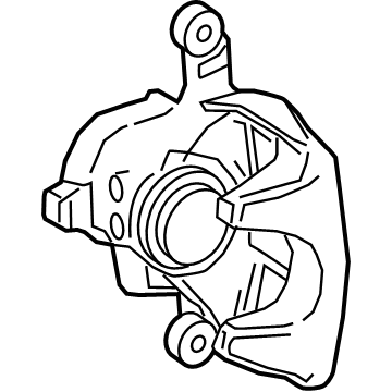 Infiniti QX30 Brake Caliper - 44001-5DA0B