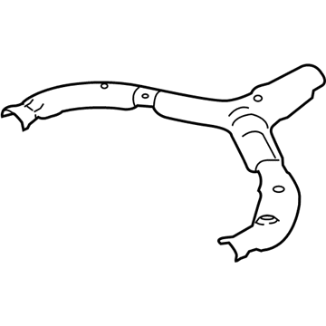 Infiniti 20516-4GA0A Insulator Assy-Front Tube