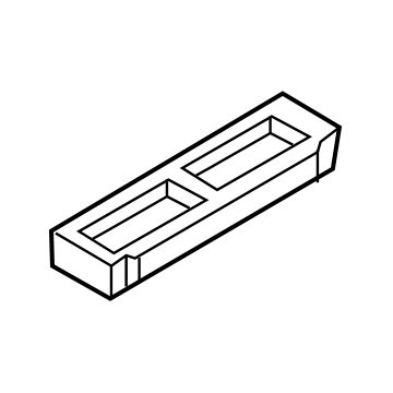 Infiniti 84977-4HK1A Spacer-Luggage Floor Trim