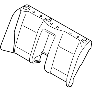 Infiniti 88600-EH020 Back Re Seat C