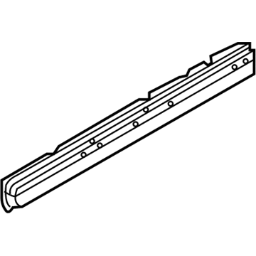 Infiniti 76424-1BA0A Reinforcement-Sill Outer,RH