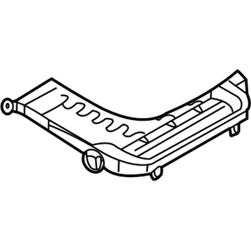 Infiniti 87301-AL700 Frame Assembly-Front Seat Cushion