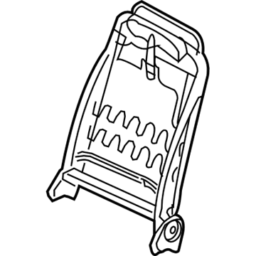 Infiniti 87651-5UK8A Frame Assy-Back,Front Seat