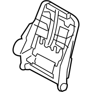 Infiniti 87651-1NF0A Frame Assembly-Front Seat Back