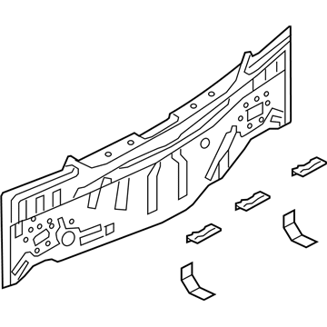 Infiniti 79100-1MA0A Panel-Upper Re