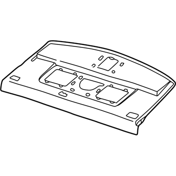 Infiniti 79910-AR213 Finisher-Rear Parcel Shelf