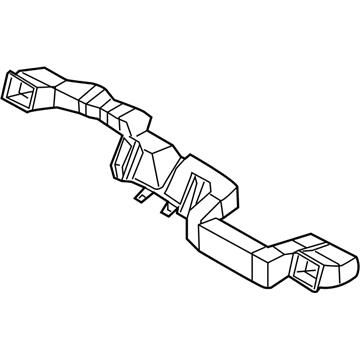 Infiniti 27860-CR900 Duct-Ventilator,Center