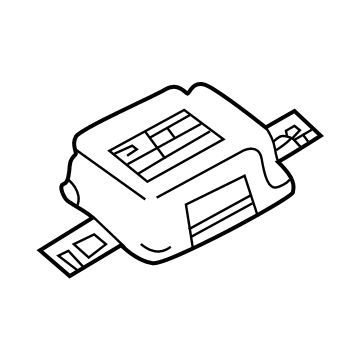 Infiniti 284E7-9CM2C CONTROLLER ASSY-ADAS