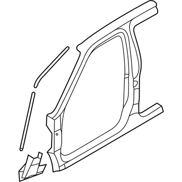 Infiniti 76021-1W634 Body Assy-Side,LH