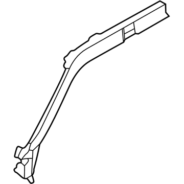 Infiniti 76215-0W001 Reinforce-Front Pillar,Upper LH