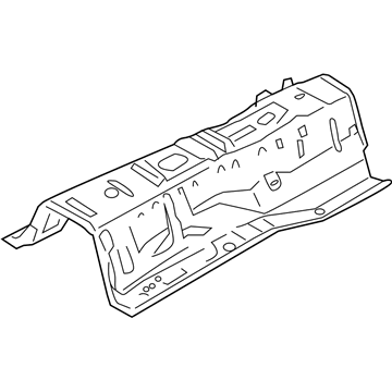 2015 Infiniti QX50 Floor Pan - G4310-5UBMA