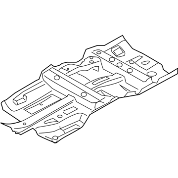 2015 Infiniti QX50 Floor Pan - G4321-5UBMA