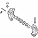 Infiniti 44001-5CA1B CALIPER Assembly-Rear RH,W/O Pads Or SHIMS