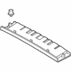 Infiniti 90900-5DA0A Finisher-Back Door,Upper