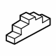 Infiniti 96265-5DF0A Insulator-Console